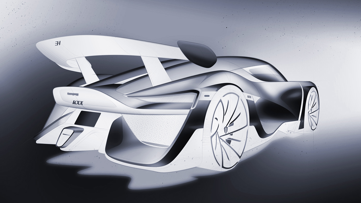 Konisek，Sports car，Appearance design，concept，future，Automobile design，