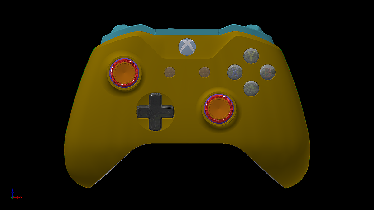 xbox，game handle，product design，