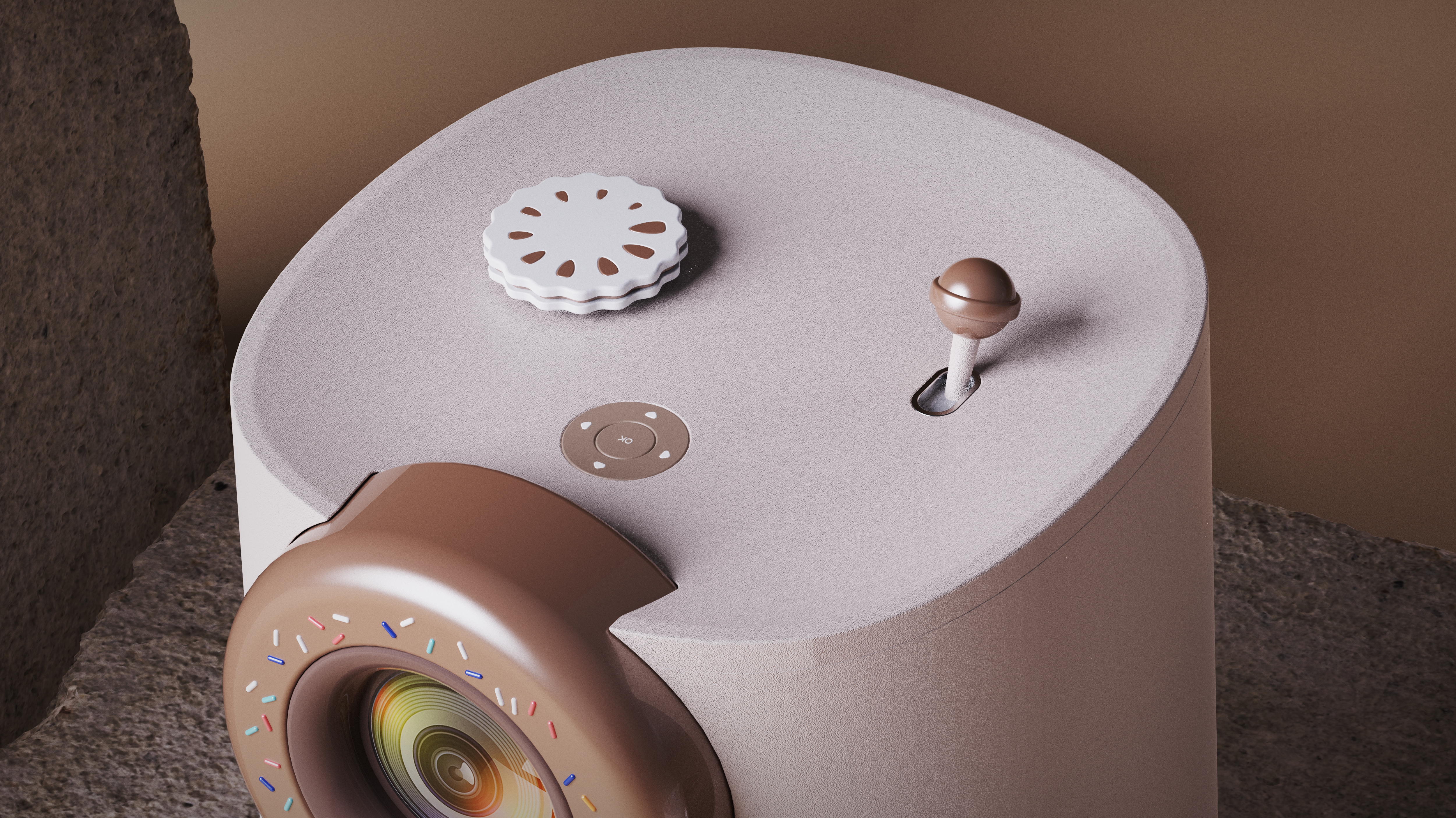 Projector，small home appliances，doughnut，biscuit，lollipop，3c，Digital intelligence，