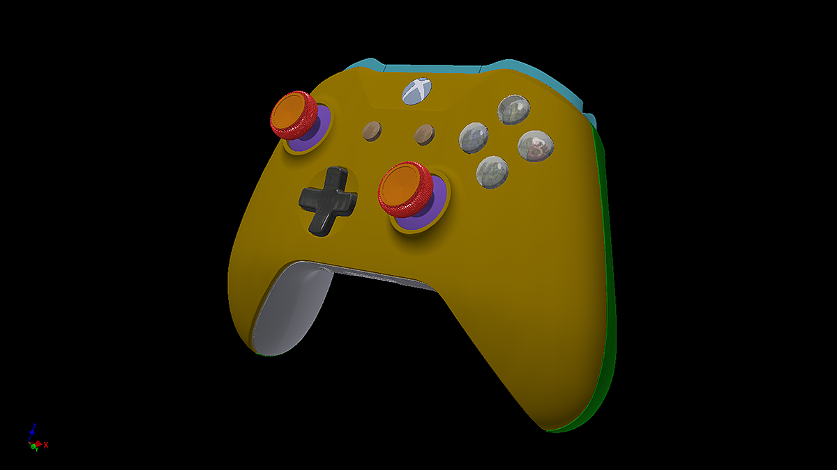 xbox，game handle，product design，