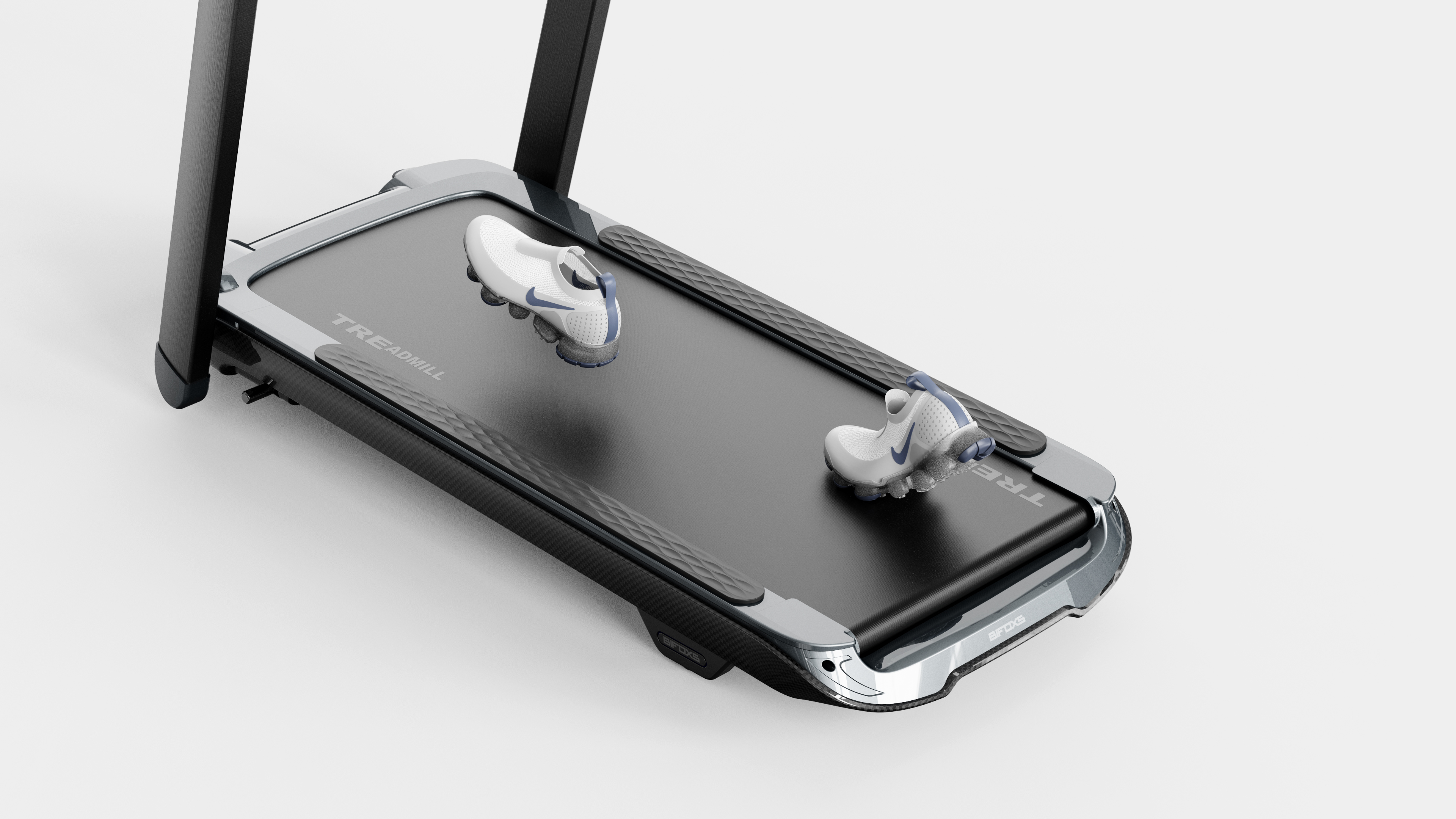 industrial design，product design，Fitness equipment，Power transport equipment，Treadmill，Running tools，fold，human-computer interaction，