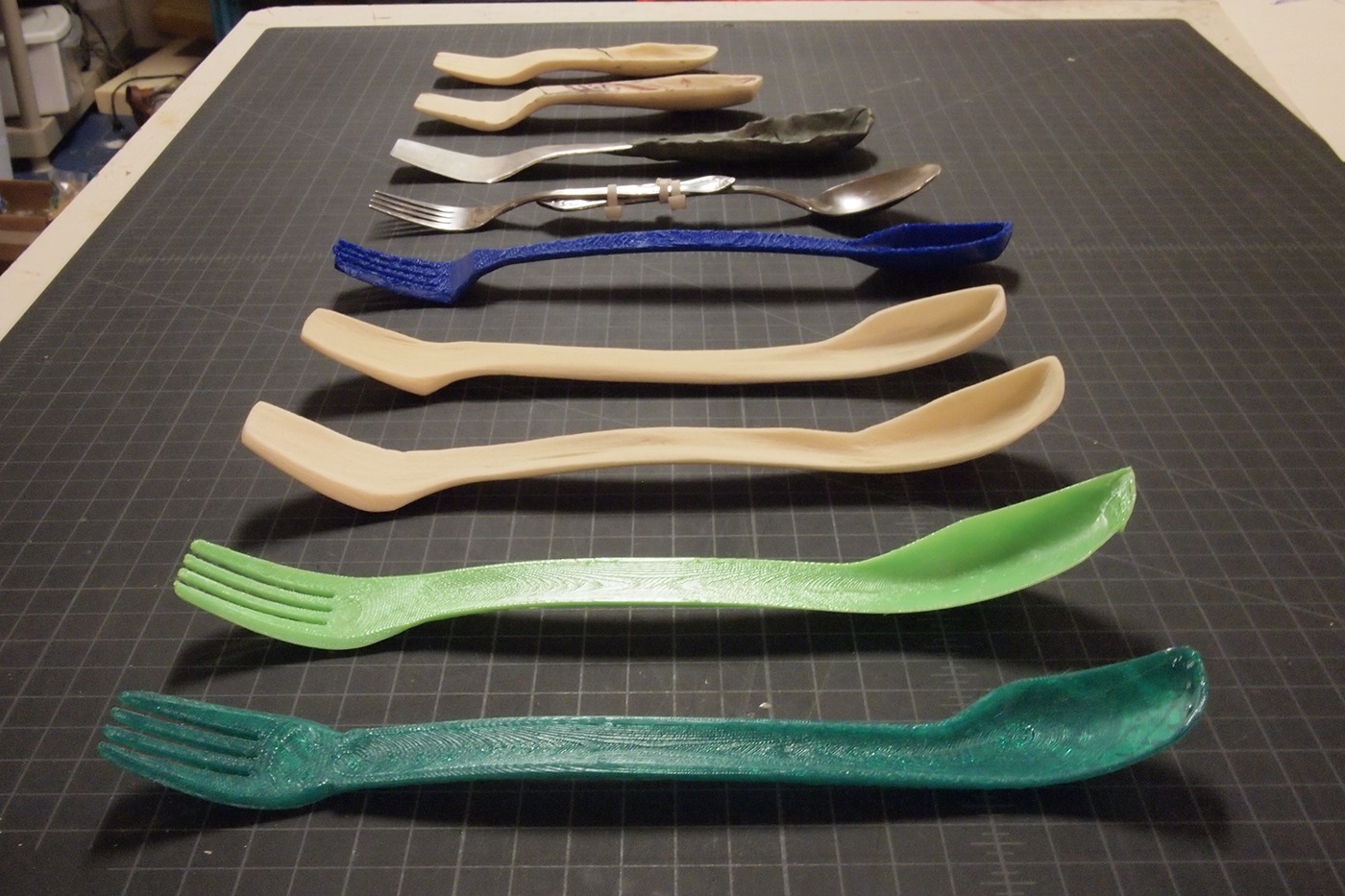 Spoon，Fork，tableware，multi-function，