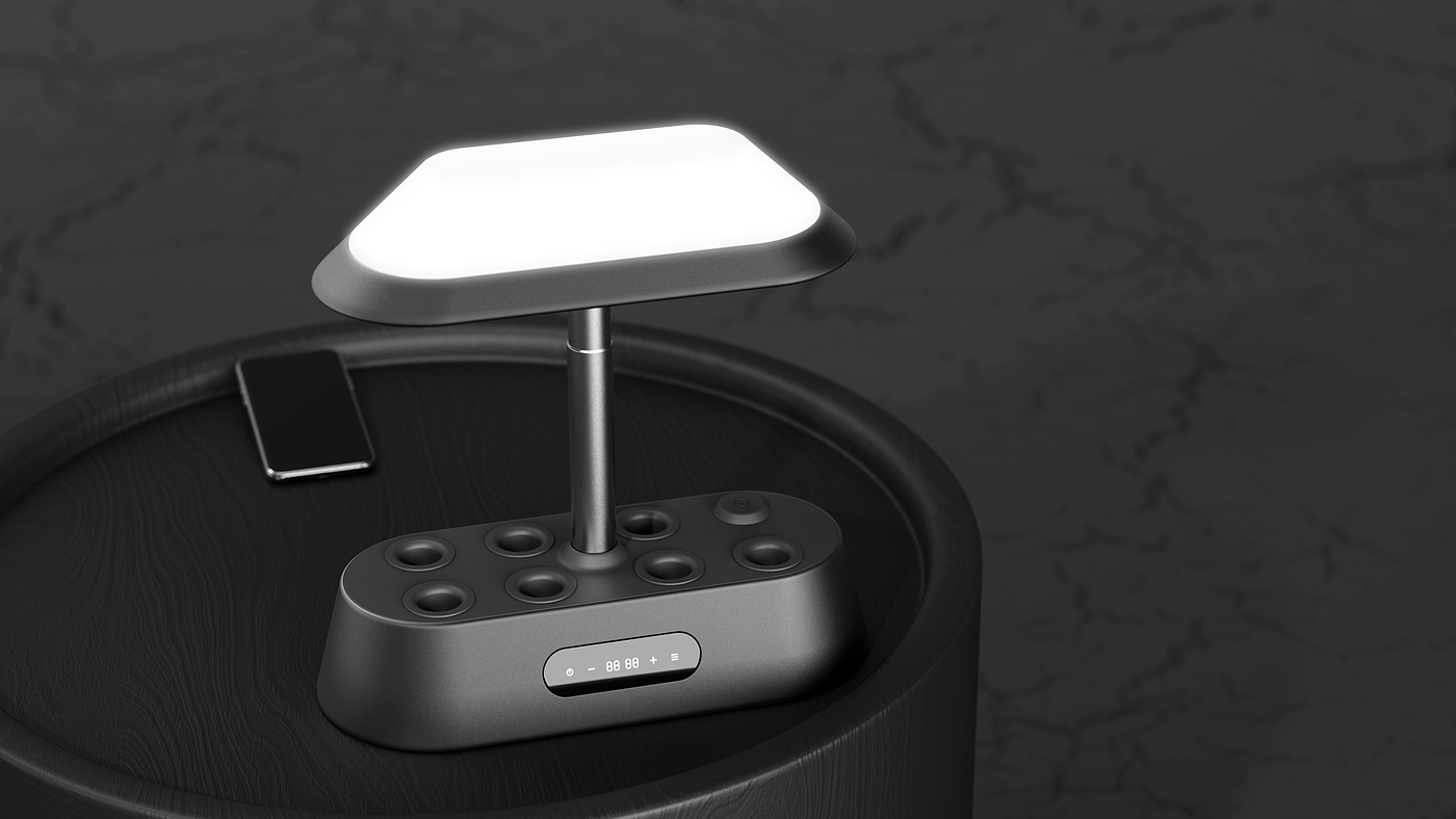 Night light hydroponics machine，