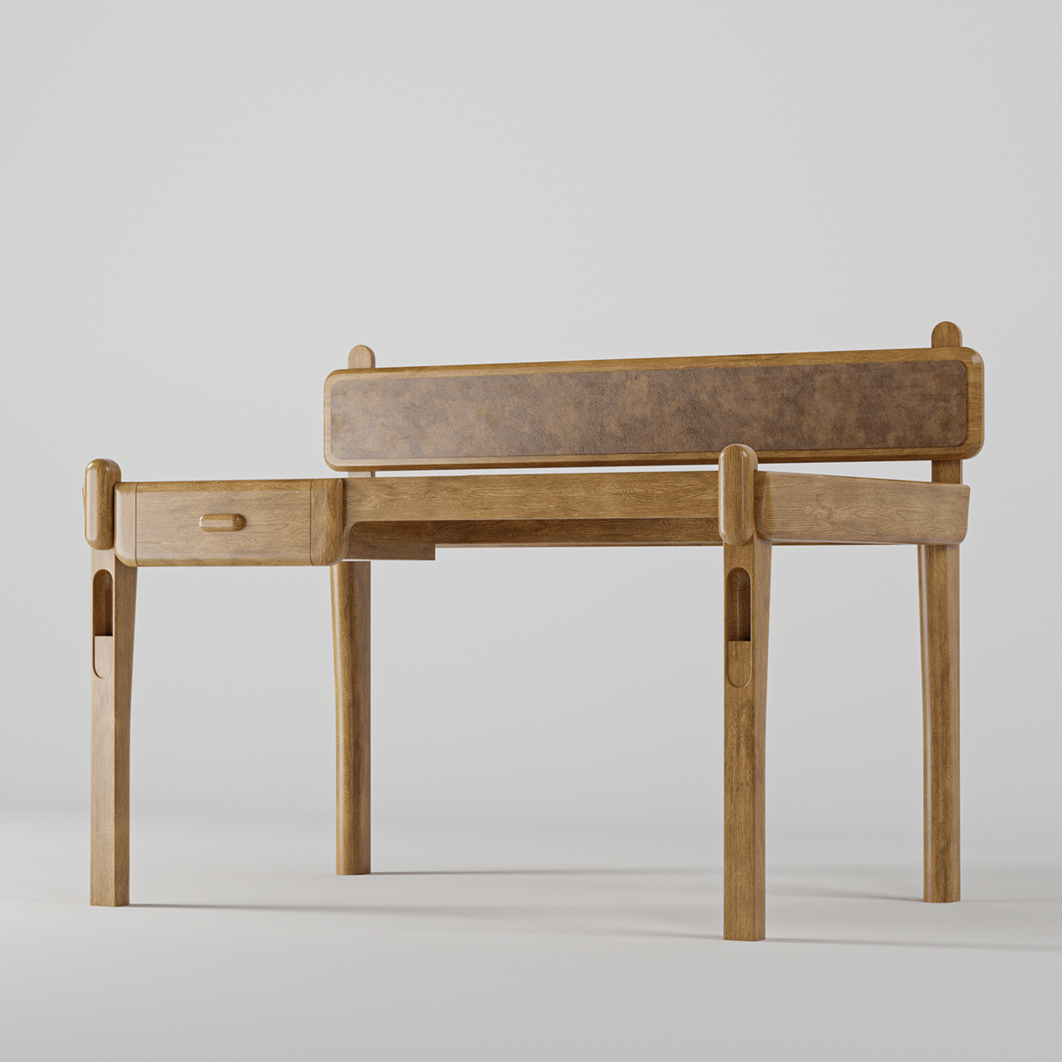 desk，wooden ，Oil level，delicate，Appearance design，