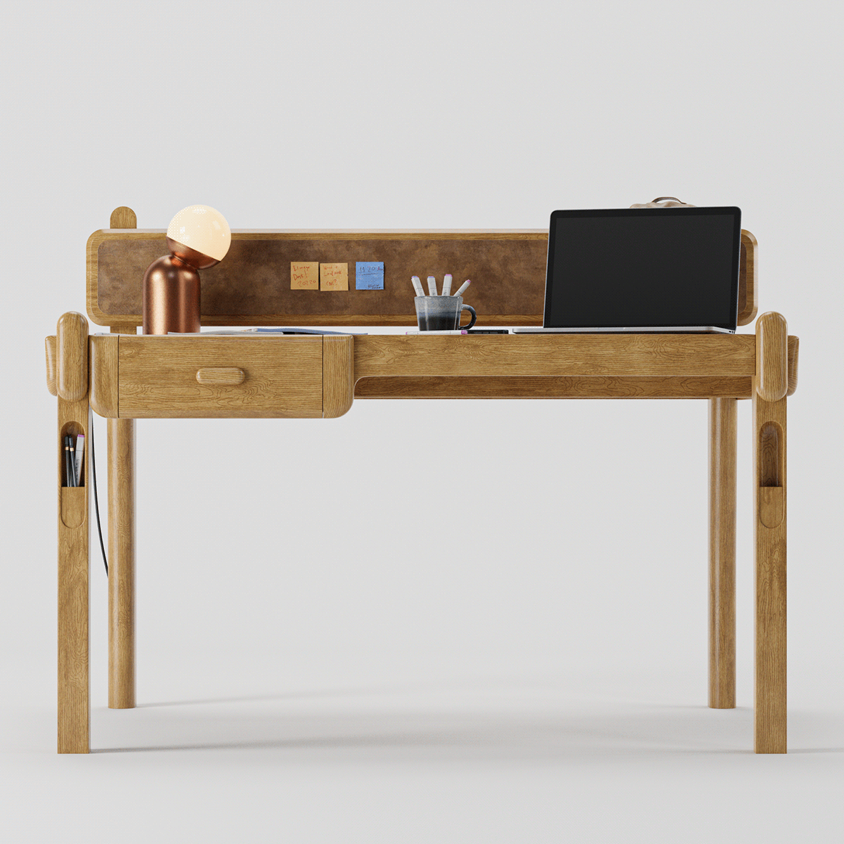 desk，wooden ，Oil level，delicate，Appearance design，