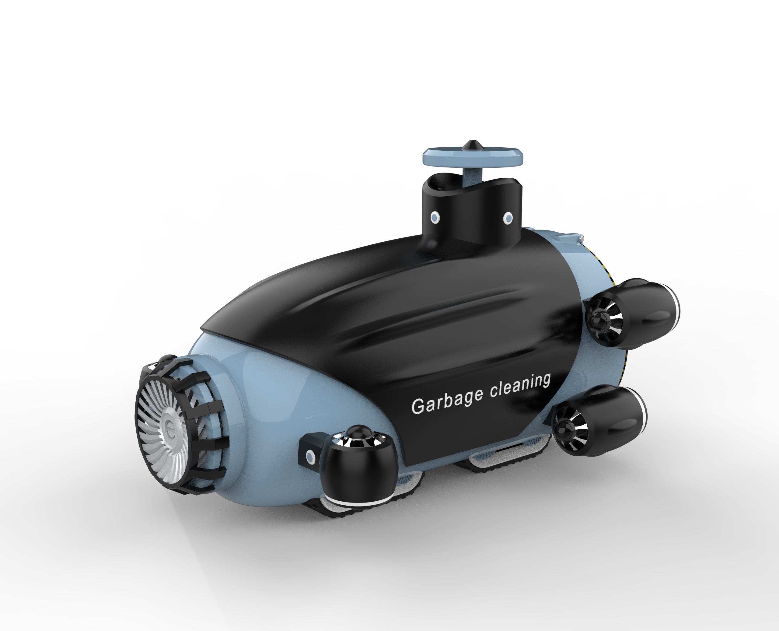 The model is printed and colored.，