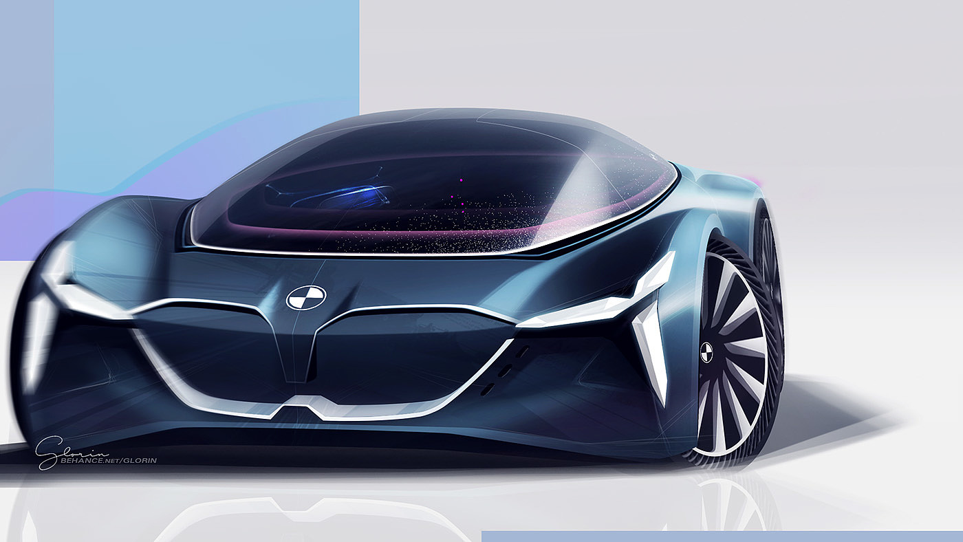 bmw，Hand drawn，bmw，design sketch，