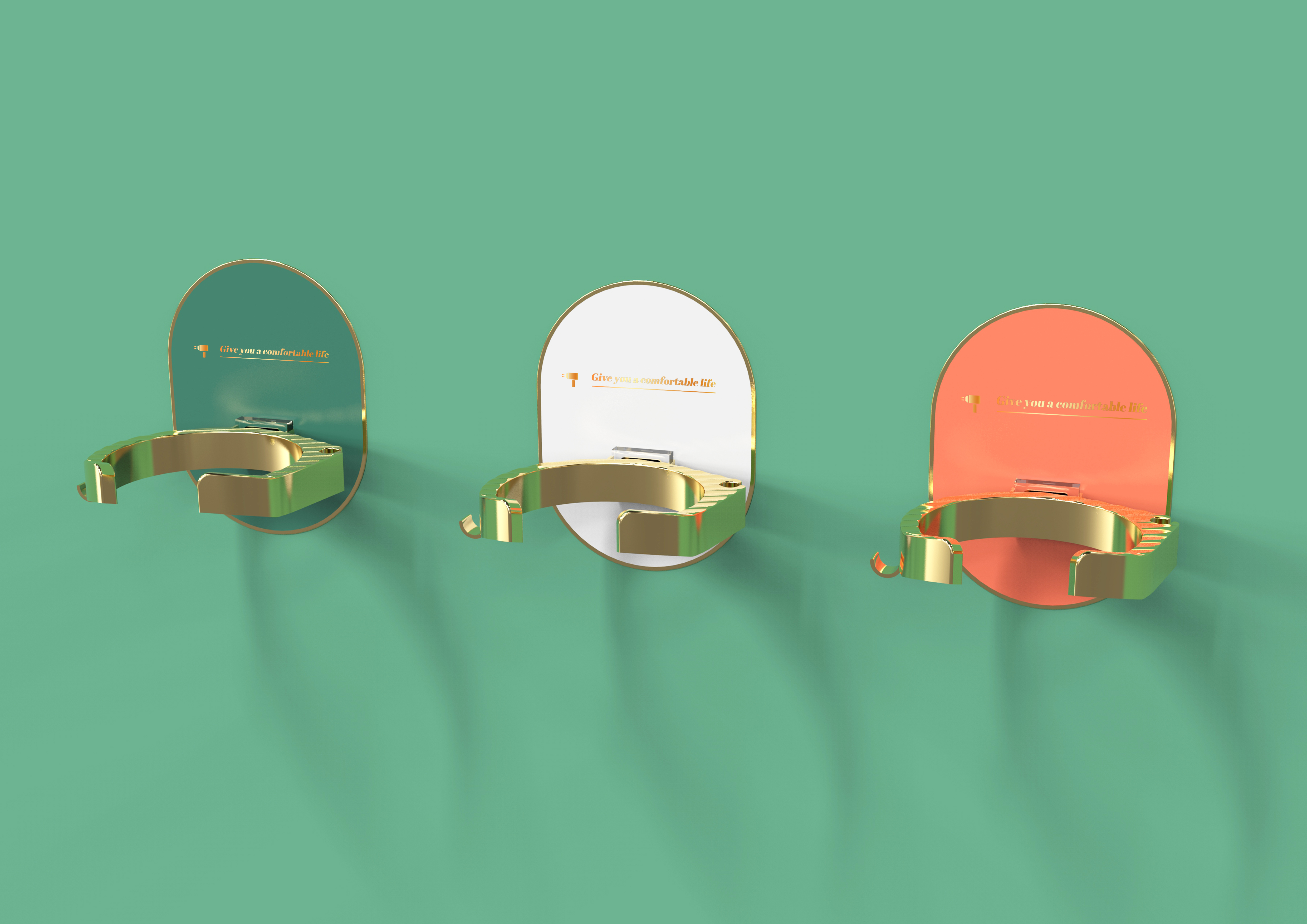 hair drier，Bracket，Light luxury，