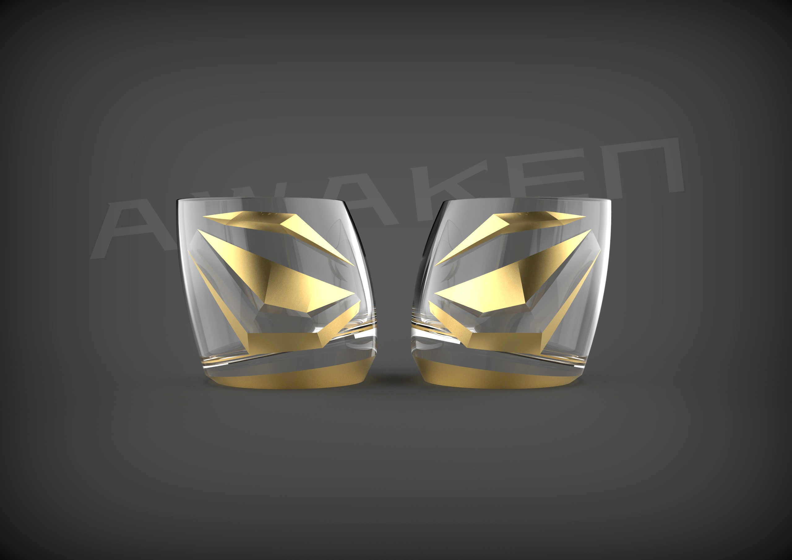 Foreign wine glass lead-free crystal handmade whisky glass beer XO spirit glass，