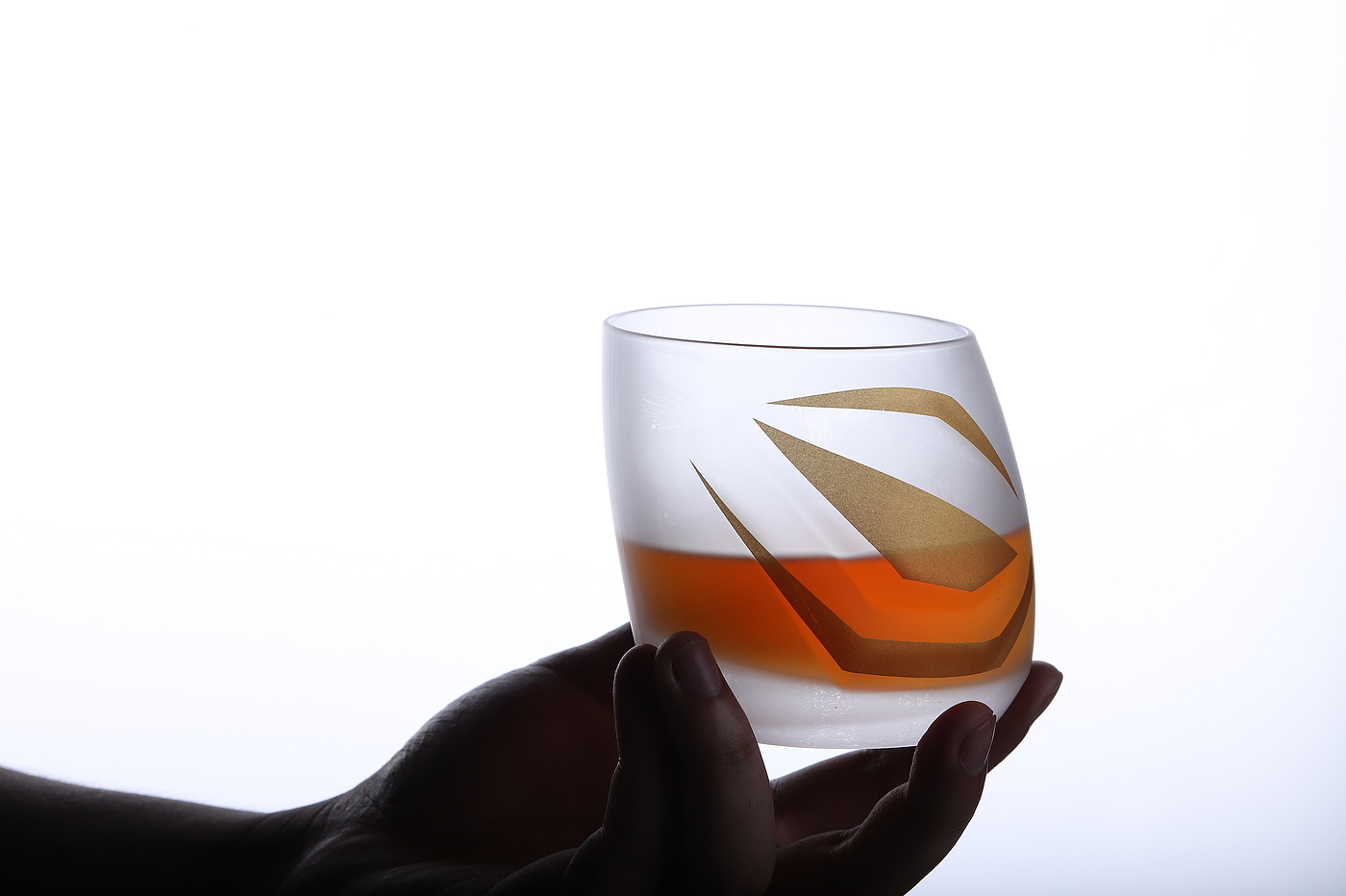 Foreign wine glass lead-free crystal handmade whisky glass beer XO spirit glass，