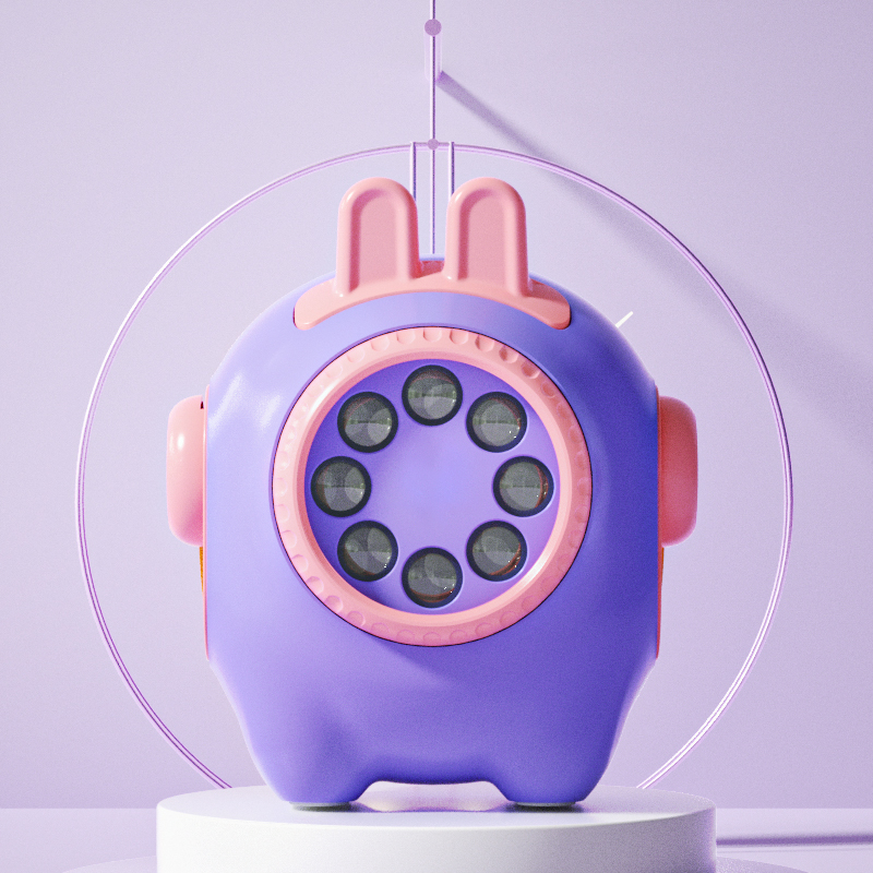 Children's Projection Learning Story Machine，