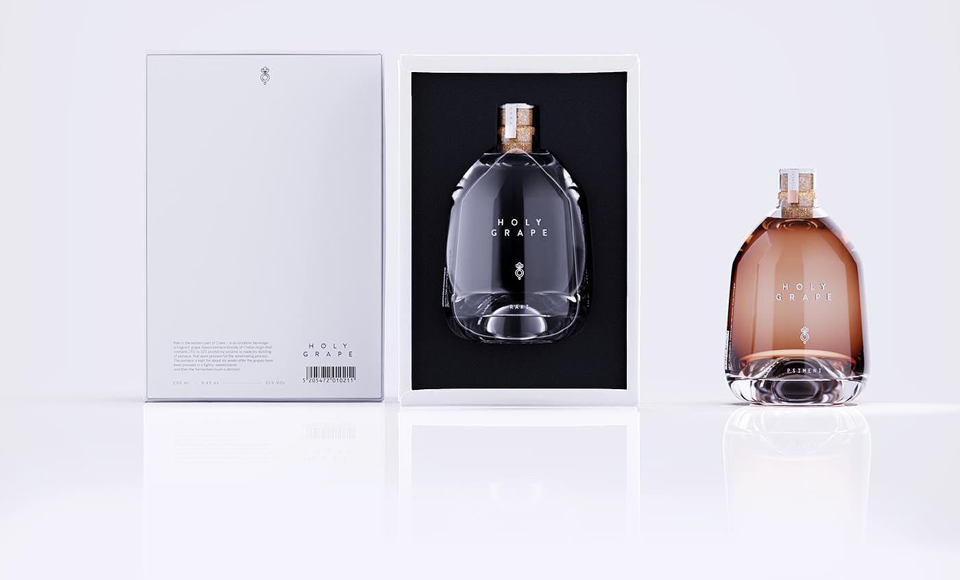 Holy Grape，The wine bottle，product design，Appearance design，innovate，