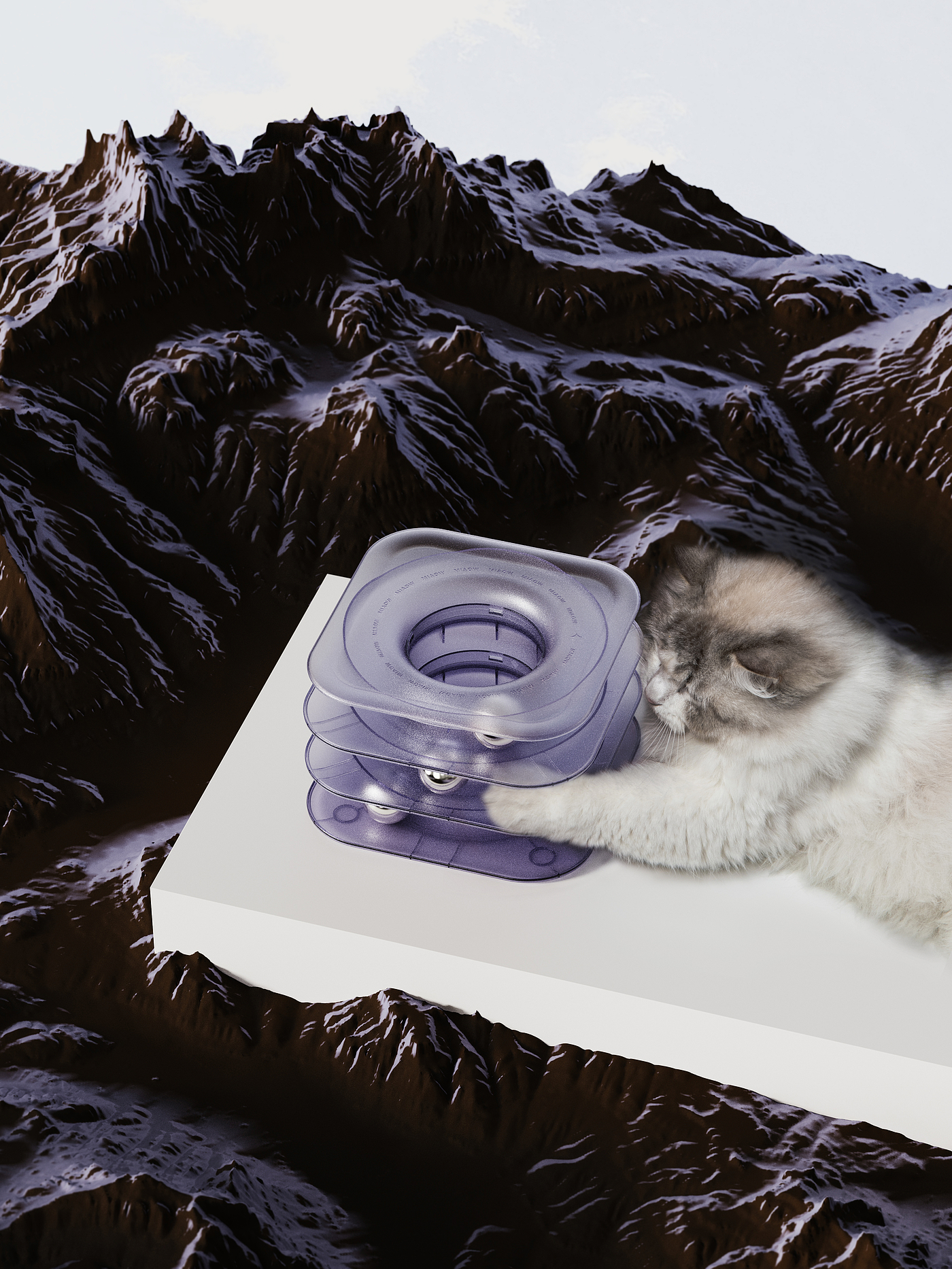Pet toys，Pet Supplies & Pet，Cat toys，Cat turntable，product design，industrial design，