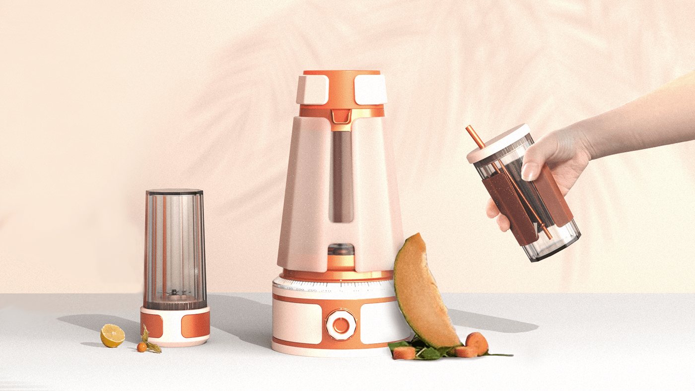 blender，industrial design，Pix，3D modeling，Agitator，