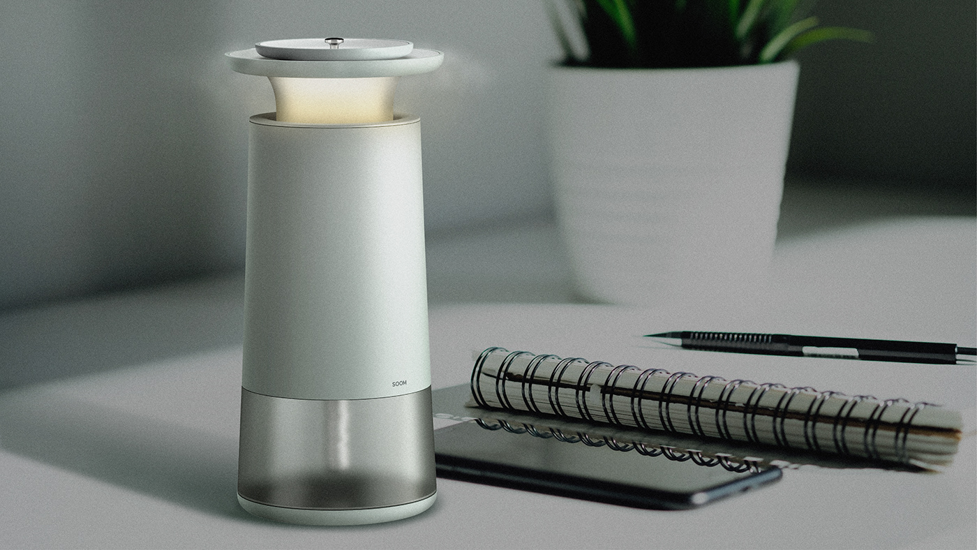 Humidifier，industrial design，product design，SOOM，