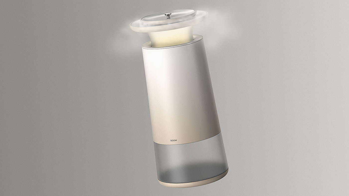 Humidifier，industrial design，product design，SOOM，