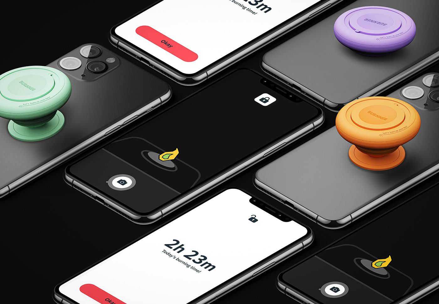 conceptual design，product design，Brand design，BURNNER，Wireless charging，