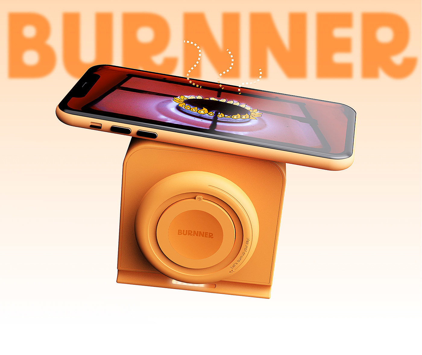 conceptual design，product design，Brand design，BURNNER，Wireless charging，