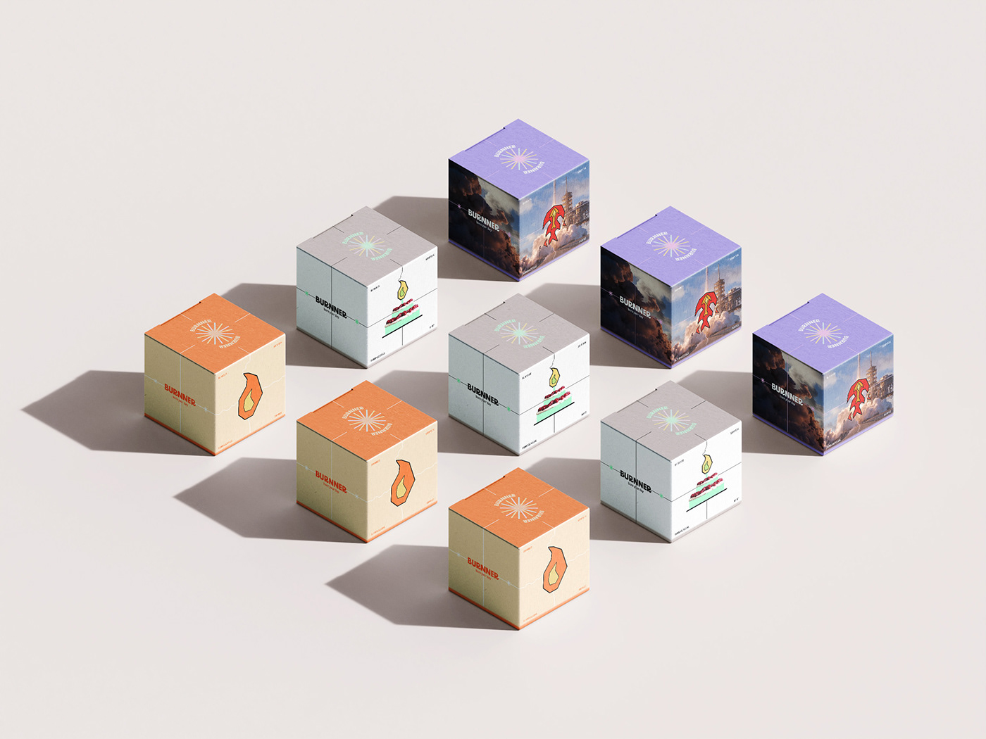 conceptual design，product design，Brand design，BURNNER，Wireless charging，