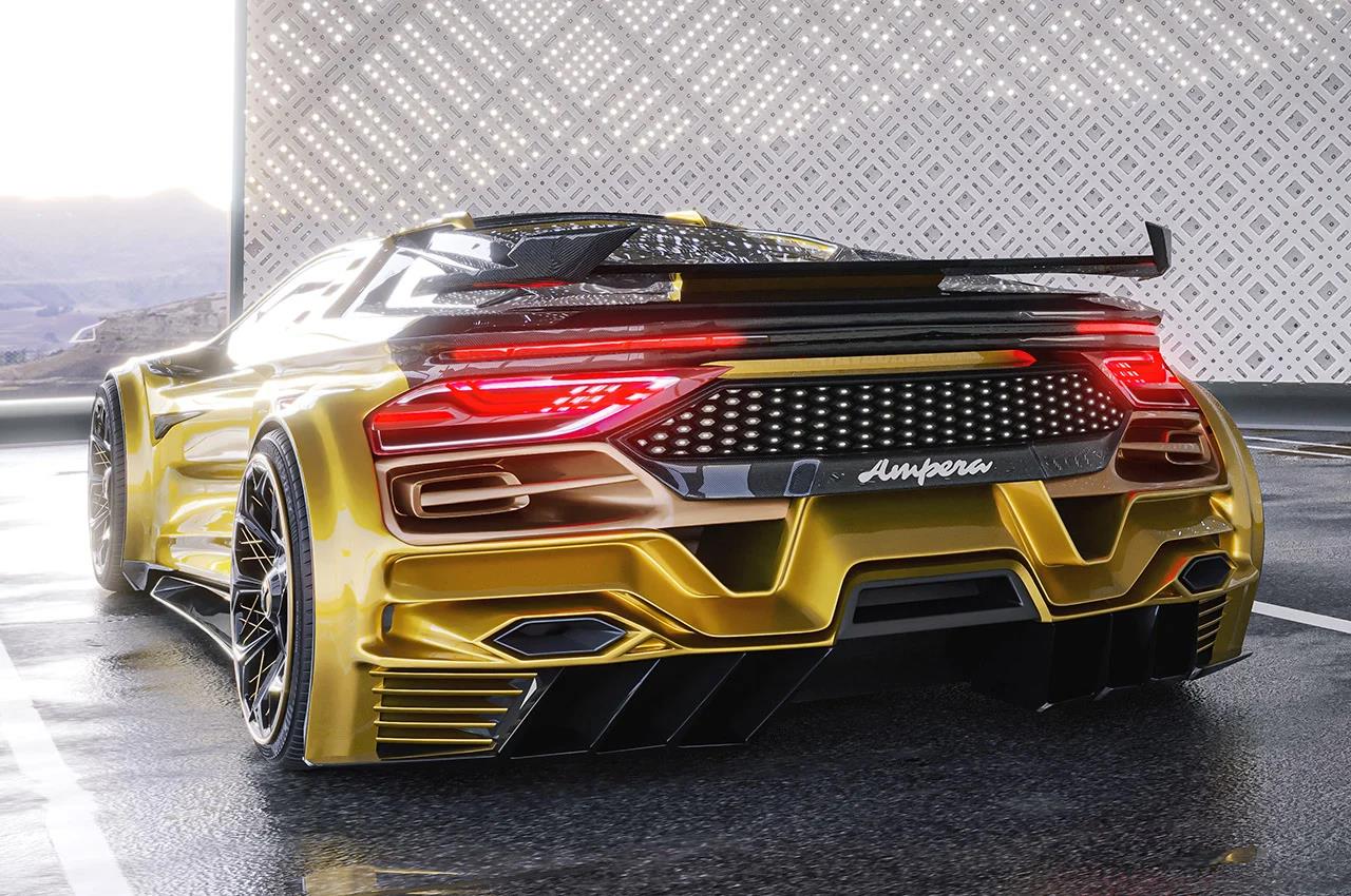 Sports car，Electric，Appearance design，Cool，Zastava，