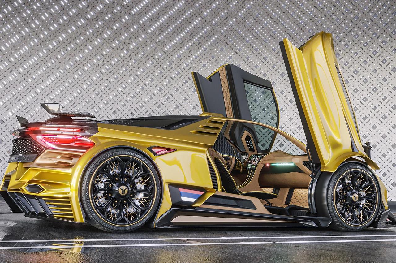 Sports car，Electric，Appearance design，Cool，Zastava，