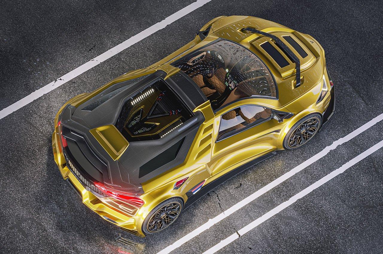 Sports car，Electric，Appearance design，Cool，Zastava，