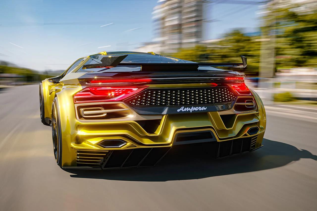 Sports car，Electric，Appearance design，Cool，Zastava，