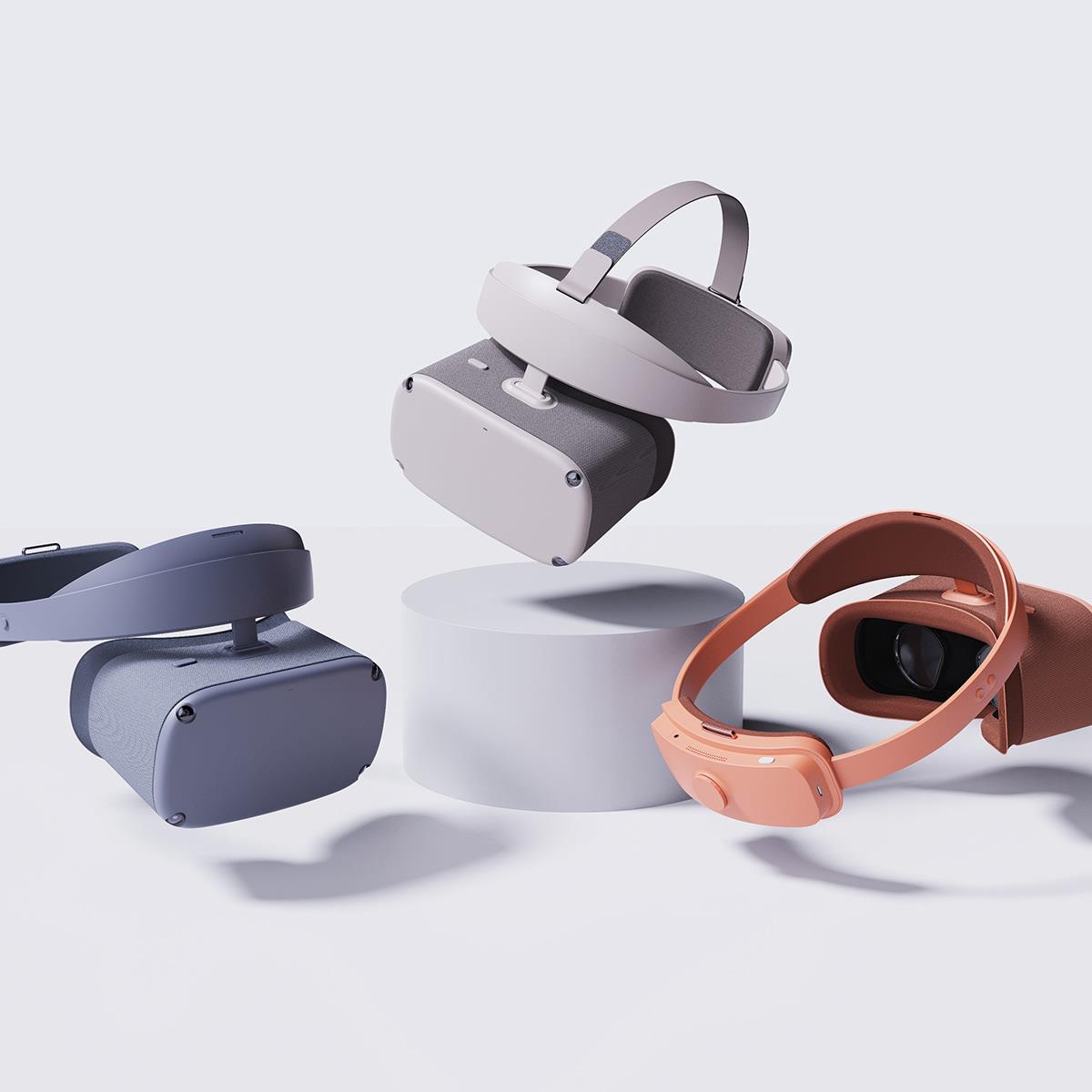 VR helmet，product design，Appearance design，Simplicity，