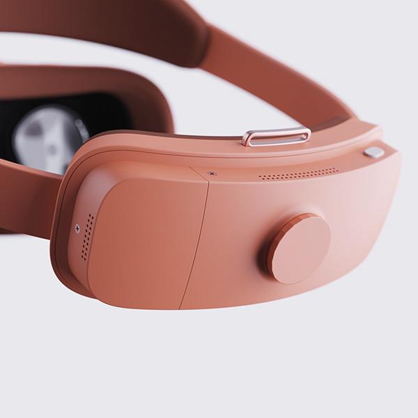 VR helmet，product design，Appearance design，Simplicity，