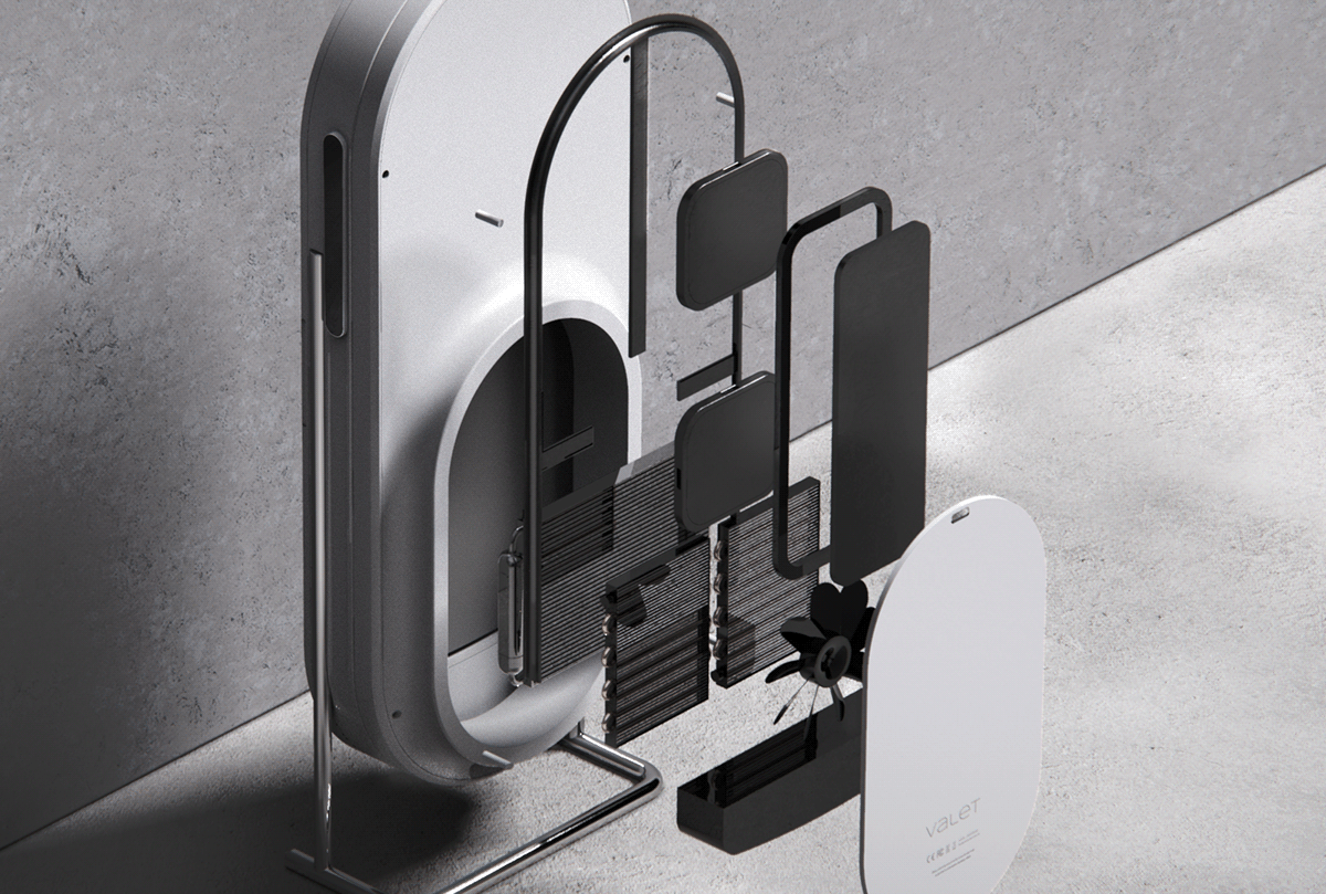 Valet，Washing machine，Appearance design，product design，innovate，