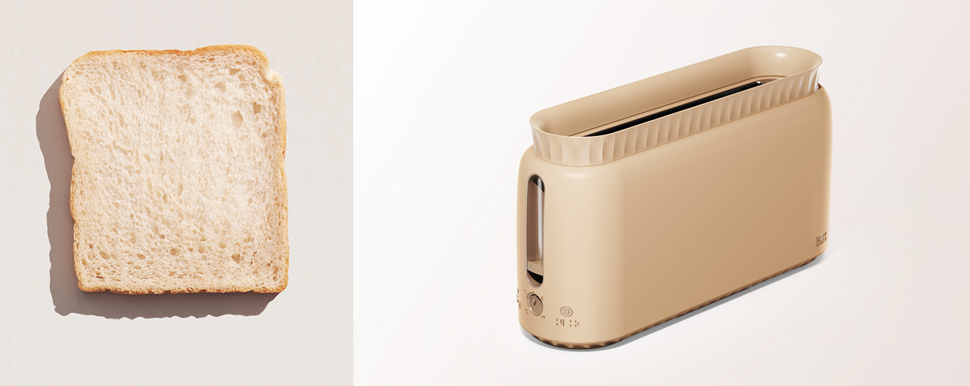 bread，toaster，product design，bbT，