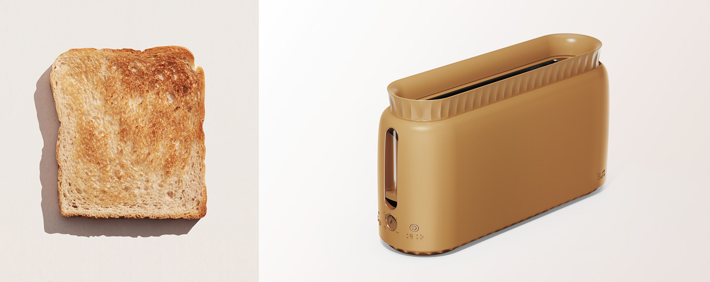 bread，toaster，product design，bbT，