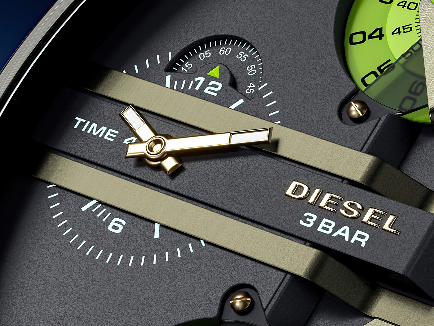 Wrist watch，visualization，Computer animation，3d，