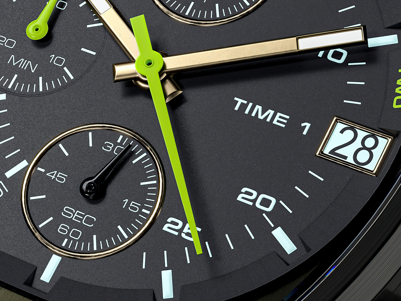 Wrist watch，visualization，Computer animation，3d，