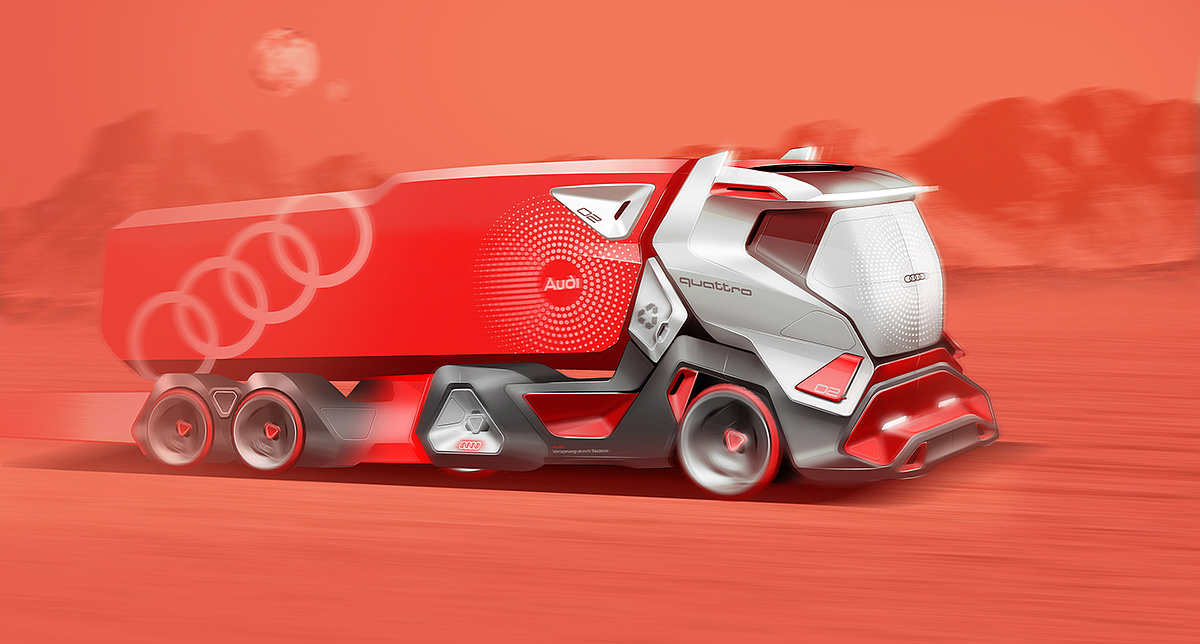 Audi D.U.E.，truck，Automatic design，