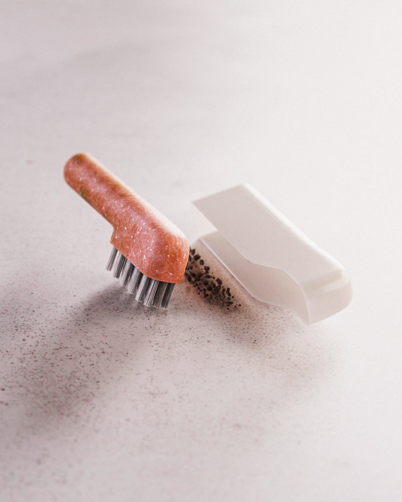 Dustpan，brush，conceptual design，product design，Recycled plastics，