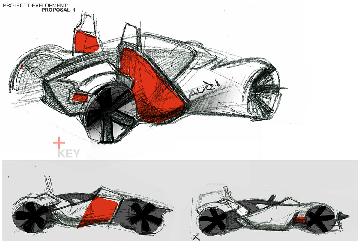 Audi D.U.E.，Automatic design，sketch，
