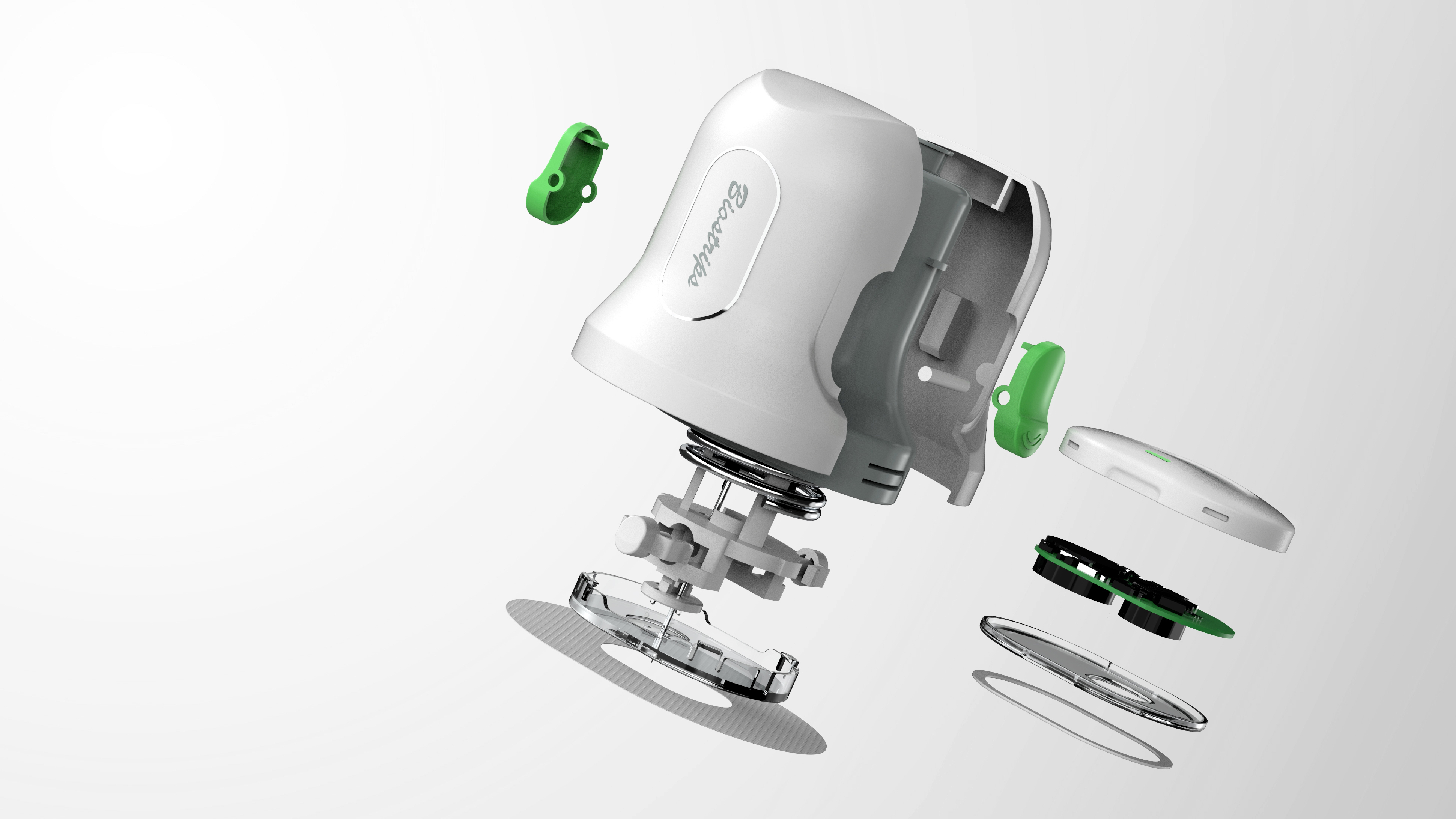 medical apparatus and instruments，Blood glucose meter，Round affinity，