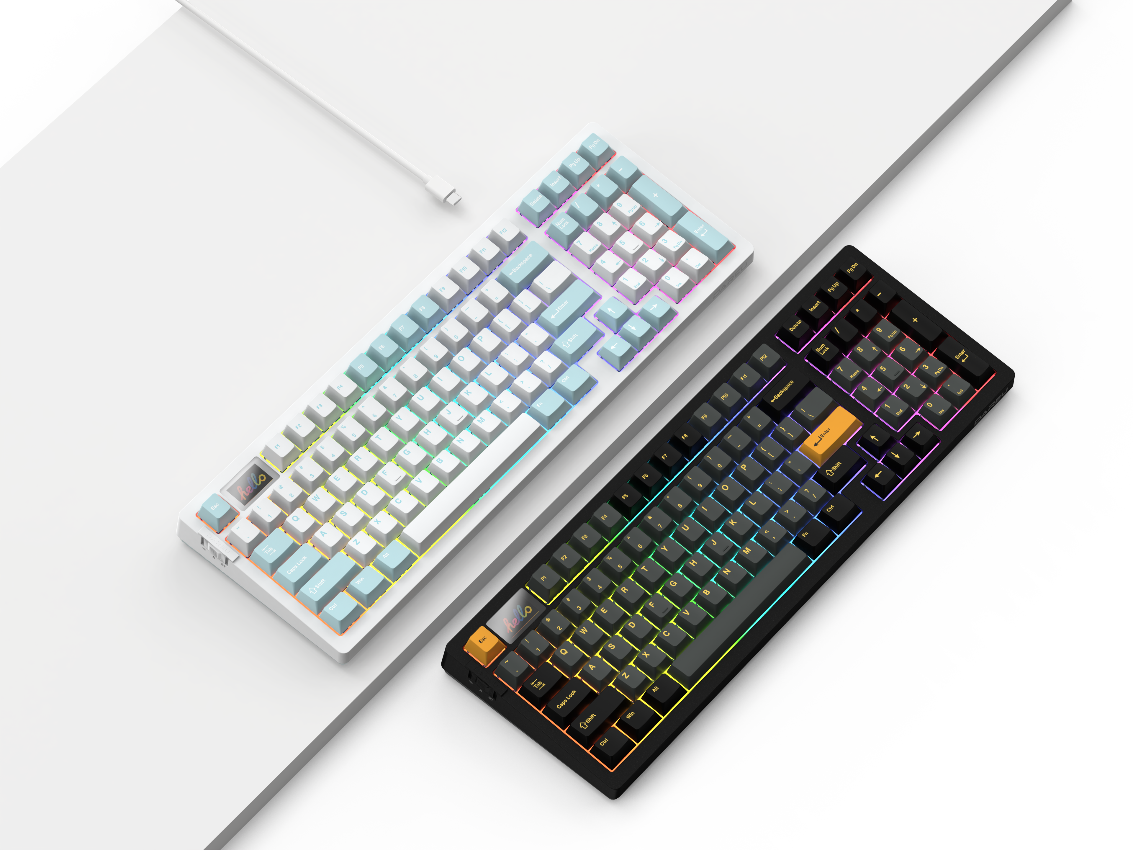 Daryou，Mechanical keyboard，Bluetooth Keyboard，Customization，Gaming keyboard，