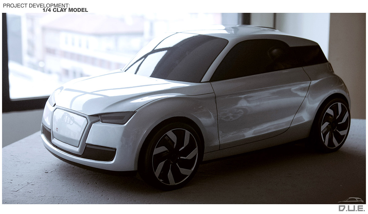 Audi D.U.E.，Automatic design，sketch，