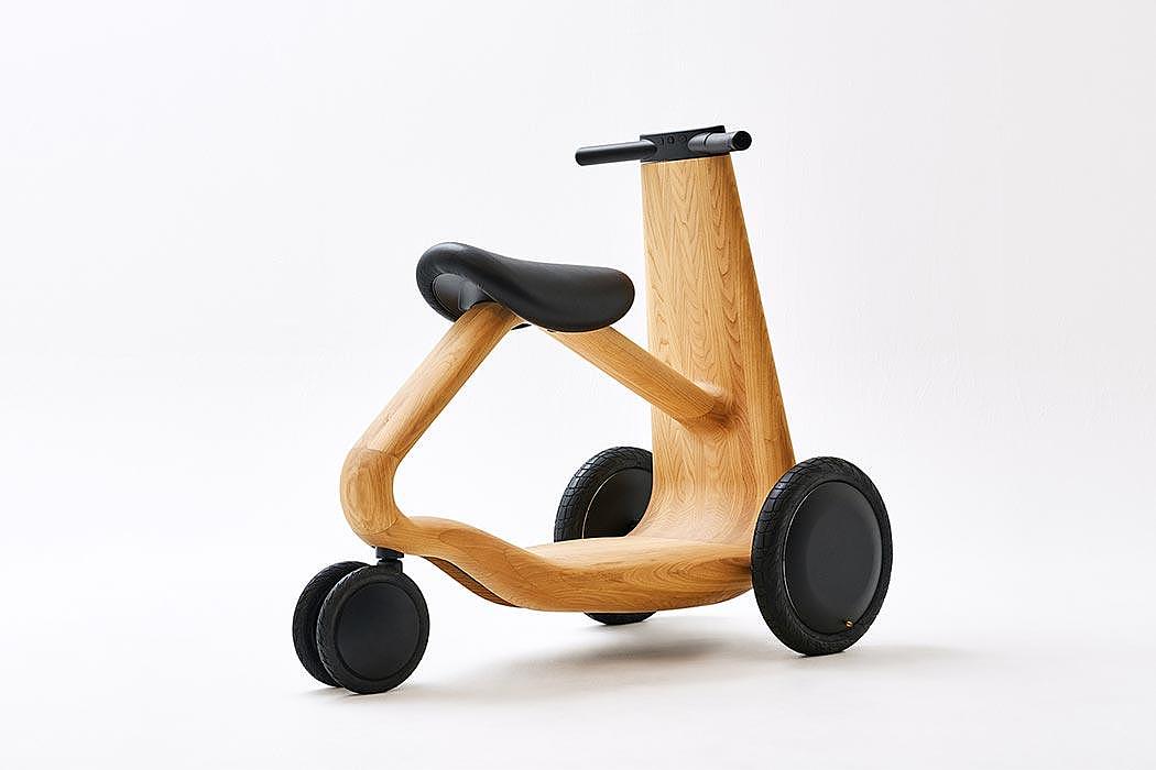 Electric，Tricycle，wooden ，product design，Appearance design，