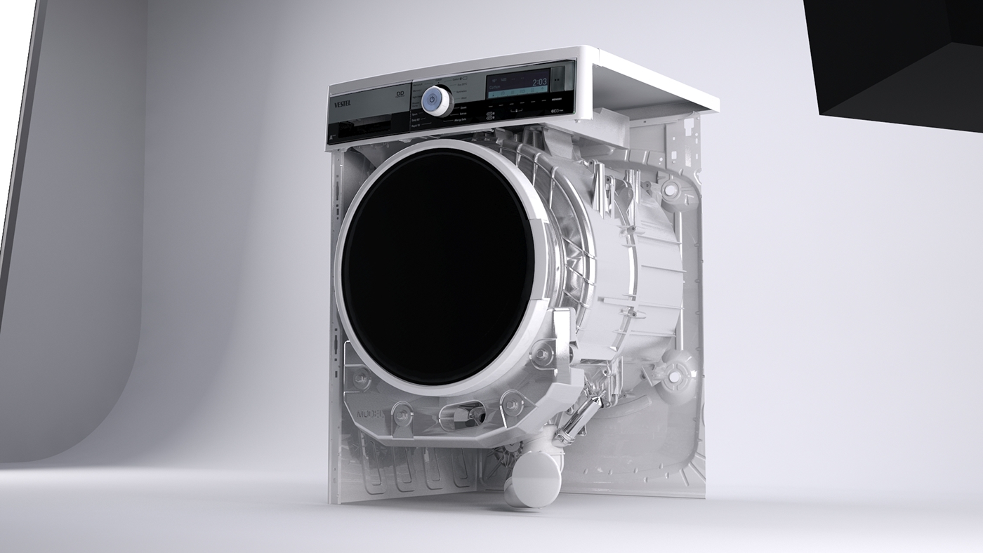 Washing machine，Model，Shower Room，white，Consumer，household electrical appliances，