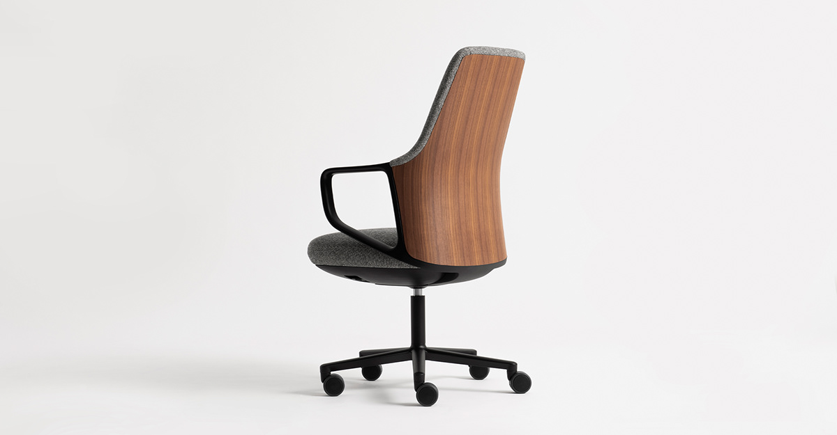 Calma，Swivel chair，Die cast aluminum，Andreu World，