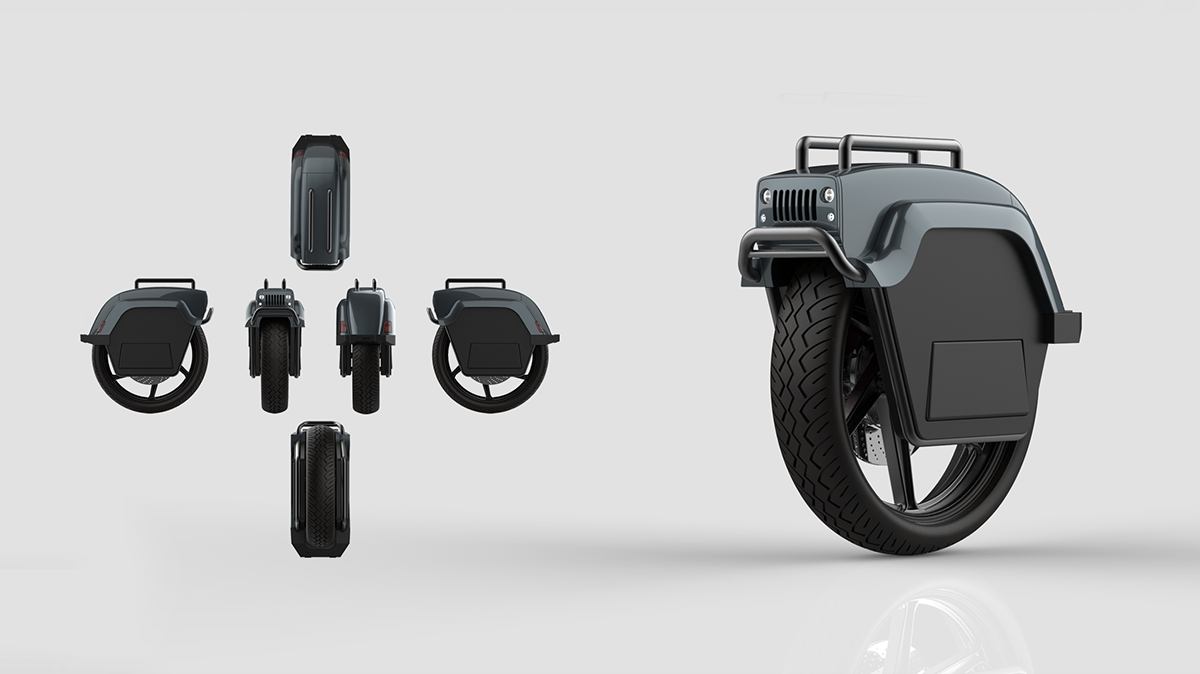Jeeni，jeep，Concept Car，wheelbarrow，Off-road unicycle，