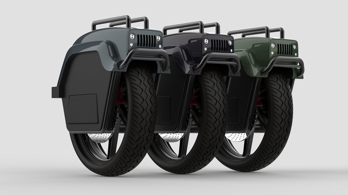 Jeeni，jeep，Concept Car，wheelbarrow，Off-road unicycle，