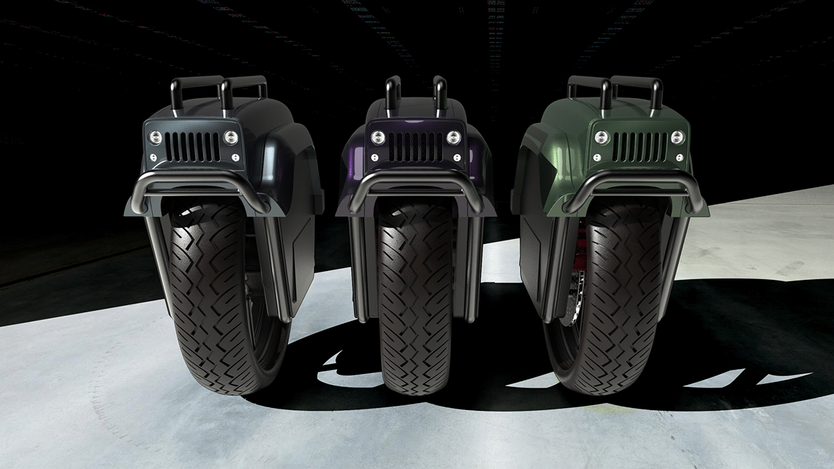 Jeeni，jeep，Concept Car，wheelbarrow，Off-road unicycle，