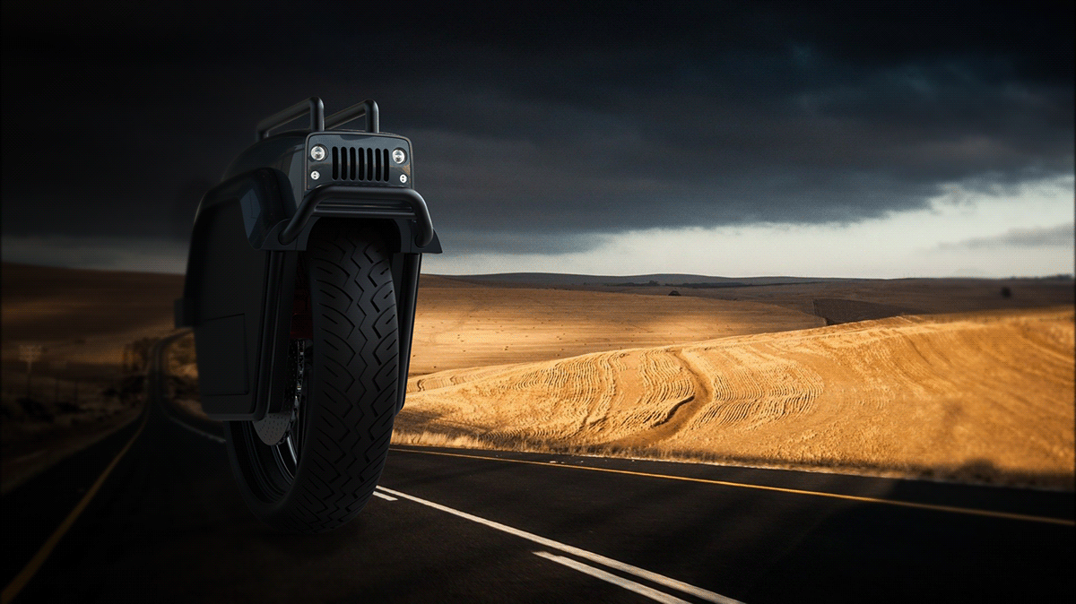 Jeeni，jeep，Concept Car，wheelbarrow，Off-road unicycle，