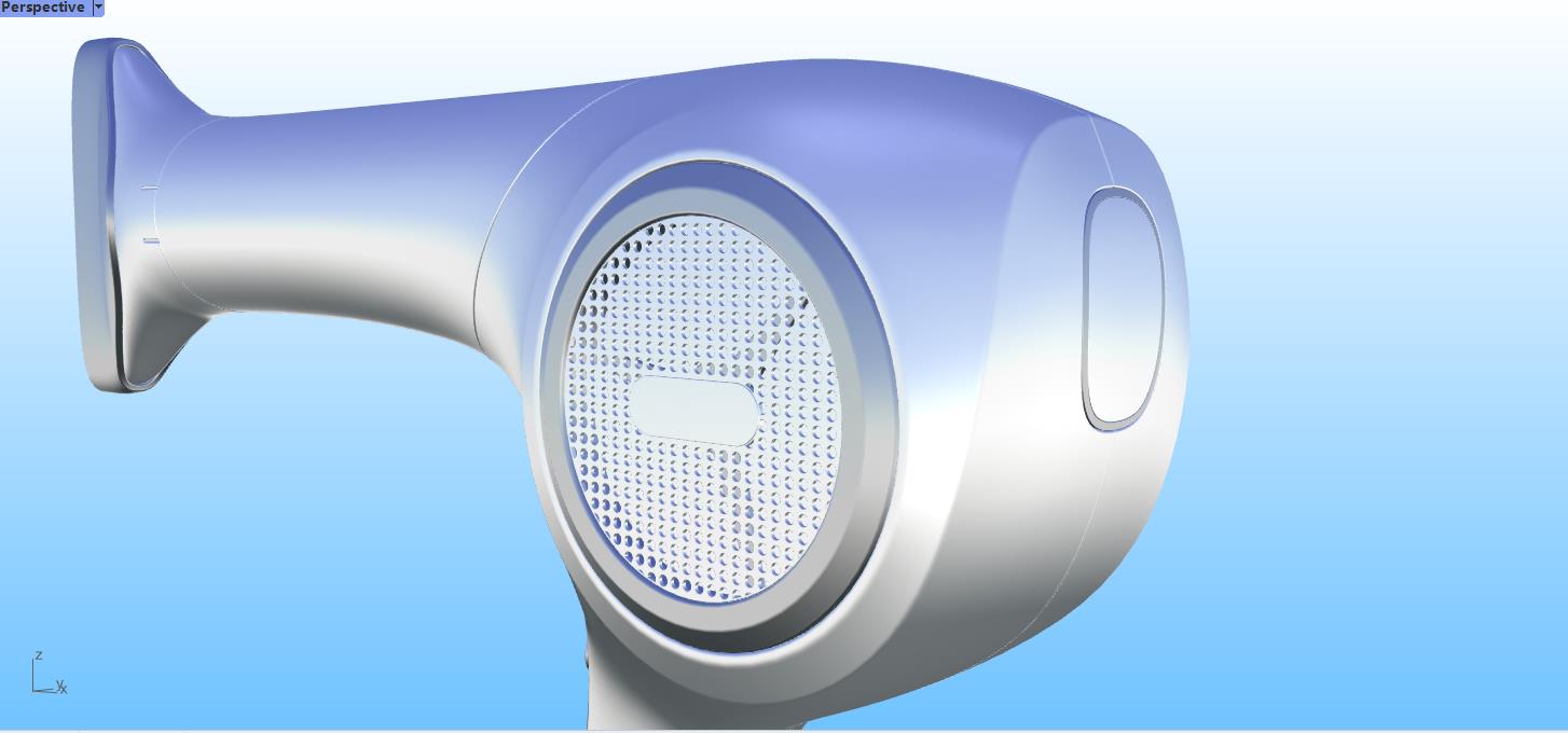 Rhinoceros modeling，Rhino modeling，Tutorial sharing，modeling，Rhinoceros tutorial，industrial design，hair drier，household electrical appliances，