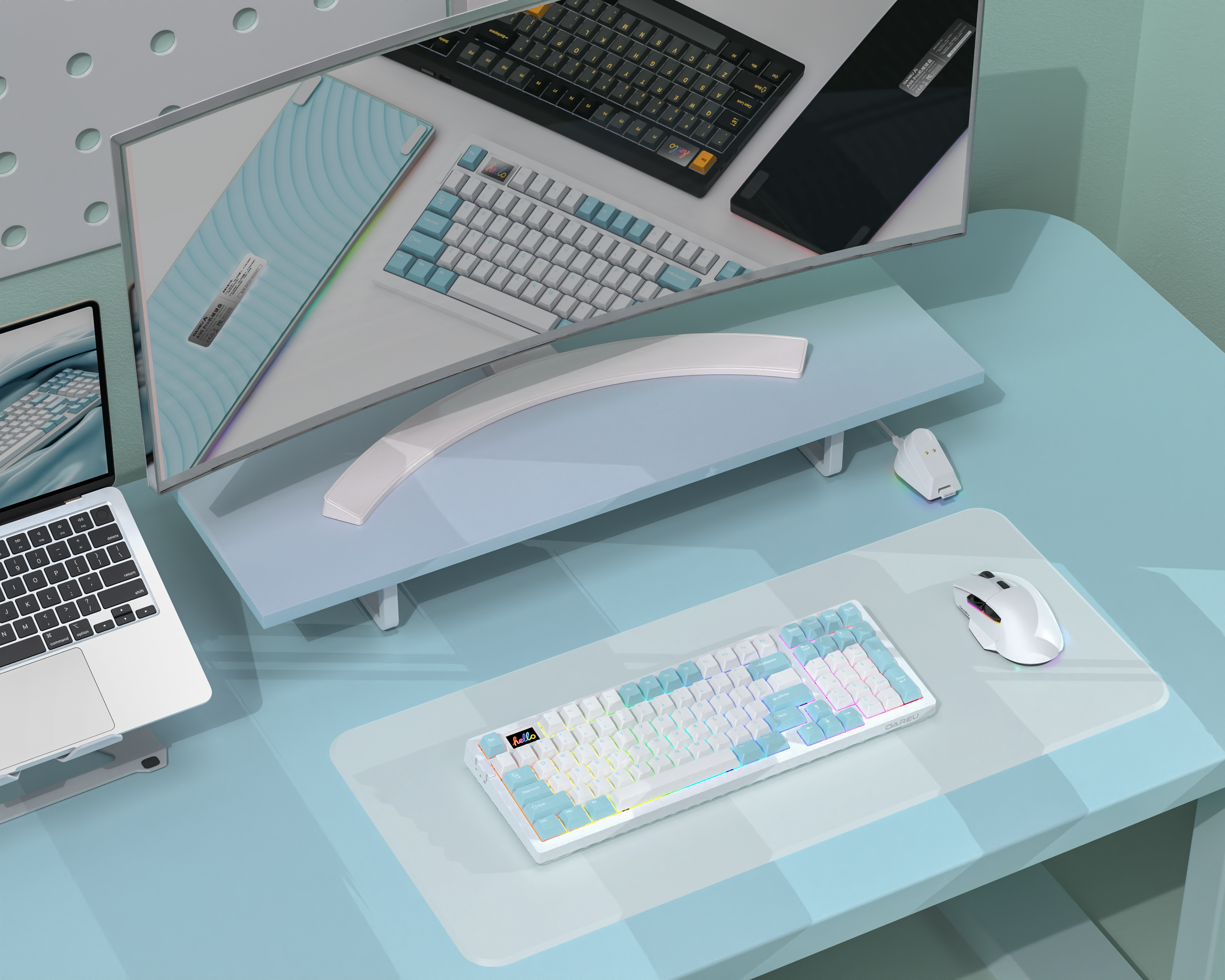 Daryou，Mechanical keyboard，Bluetooth Keyboard，Customization，Gaming keyboard，