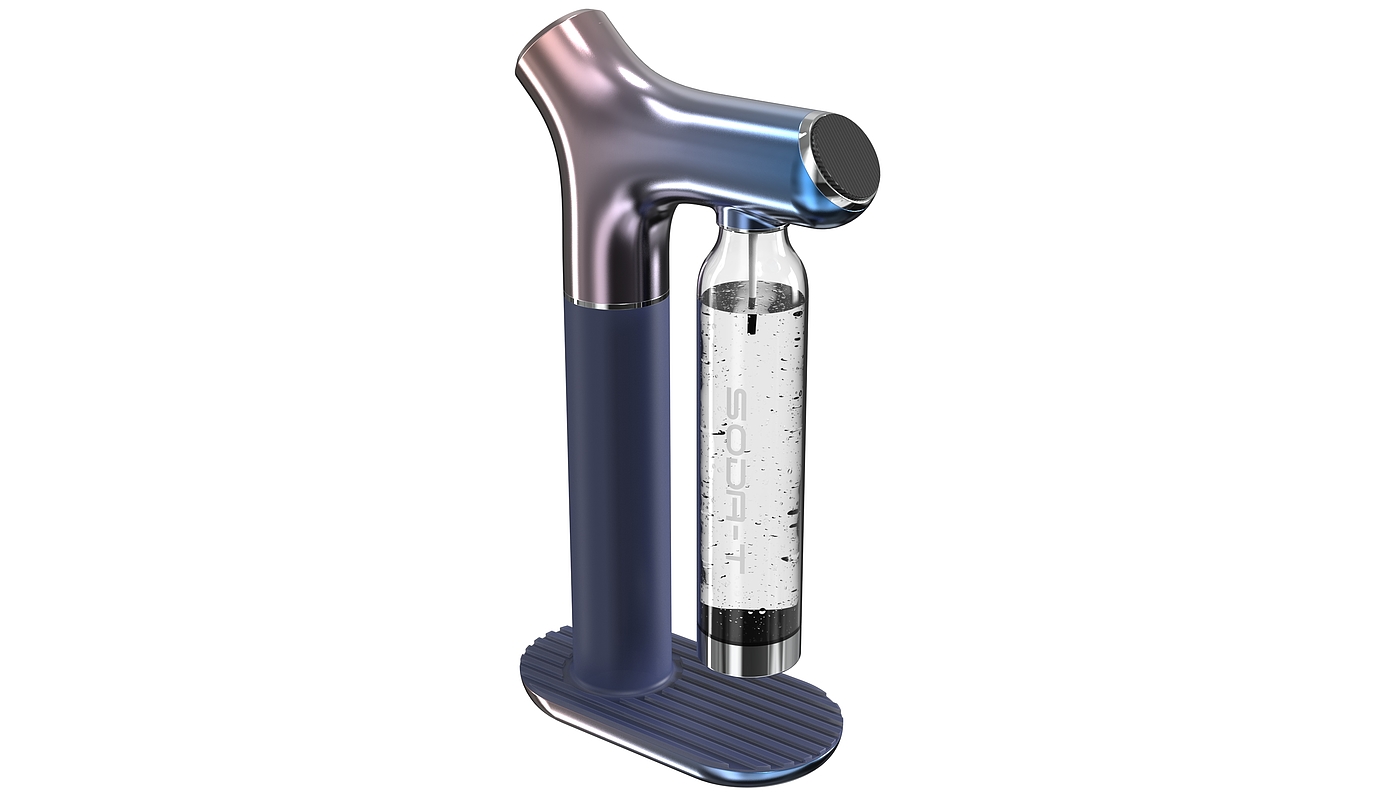 Soda machine，product design，industrial design，sample reels，Postgraduate entrance examination retest，Kitchen supplies，Keyshot rendering，